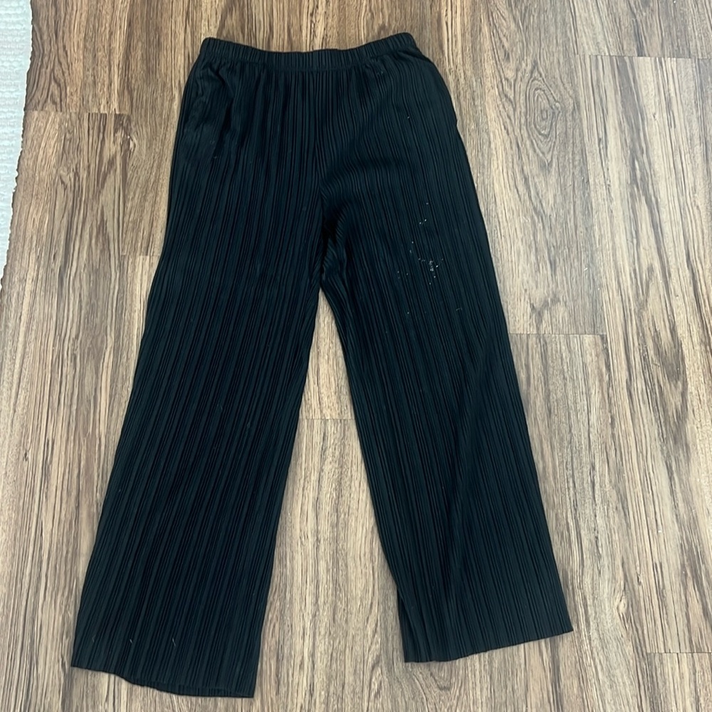 Oak and Fort ribbed black matching set